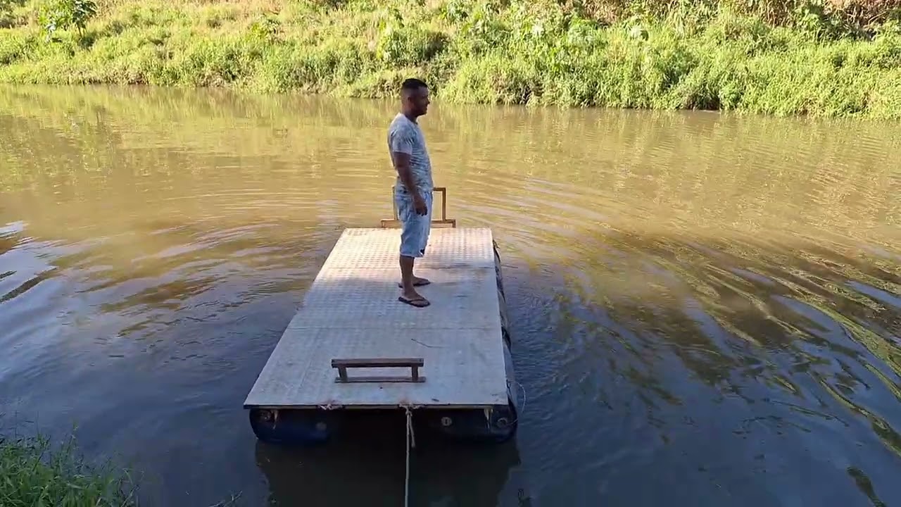 FIZ UMA BALSA PARA GARIMPAR