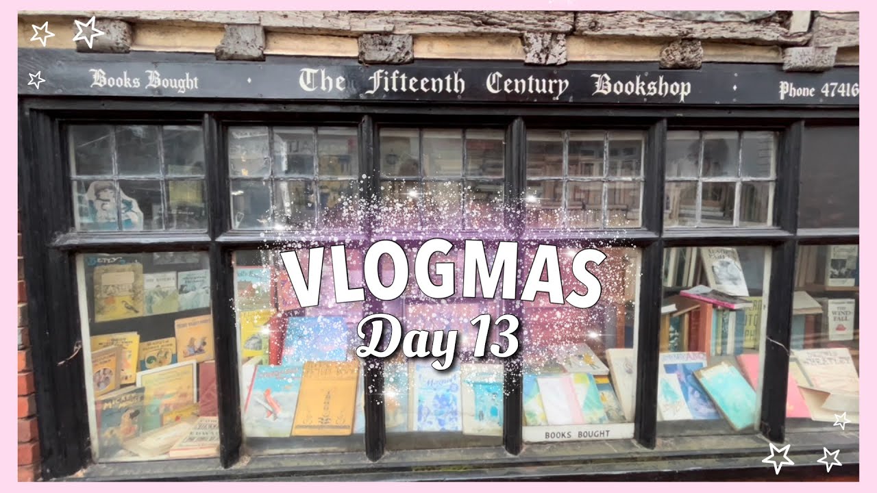 🎄 Festive adventures in beautiful Lewes (with Becky!) | Vlogmas Day 13