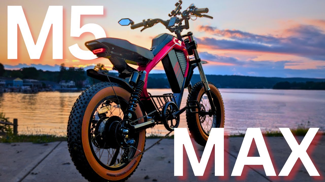 This New E-Bike turns Heads Everywhere you Ride! #luckeep M5 Max Review