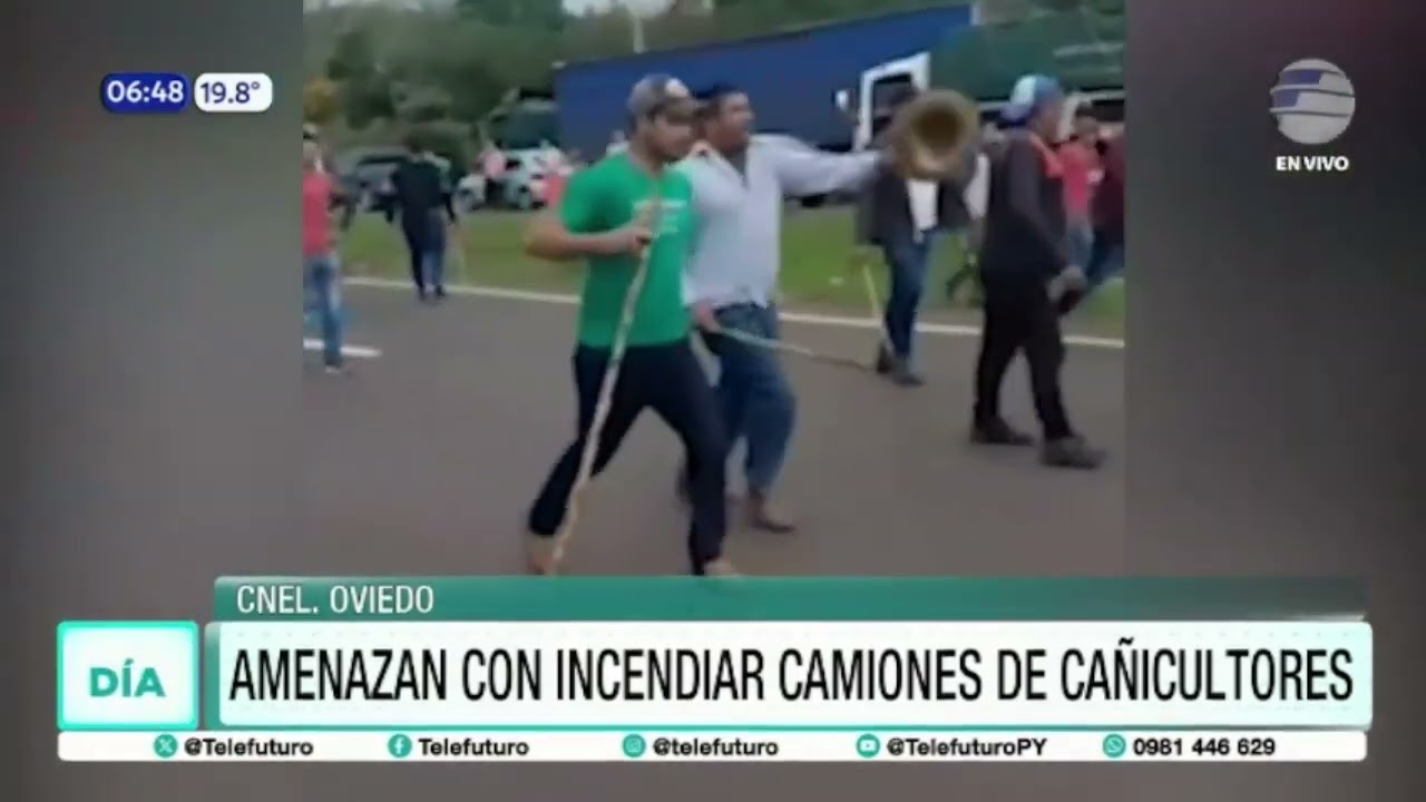 Enfrentamientos entre cañicultores y conductores tras 10 días de protestas