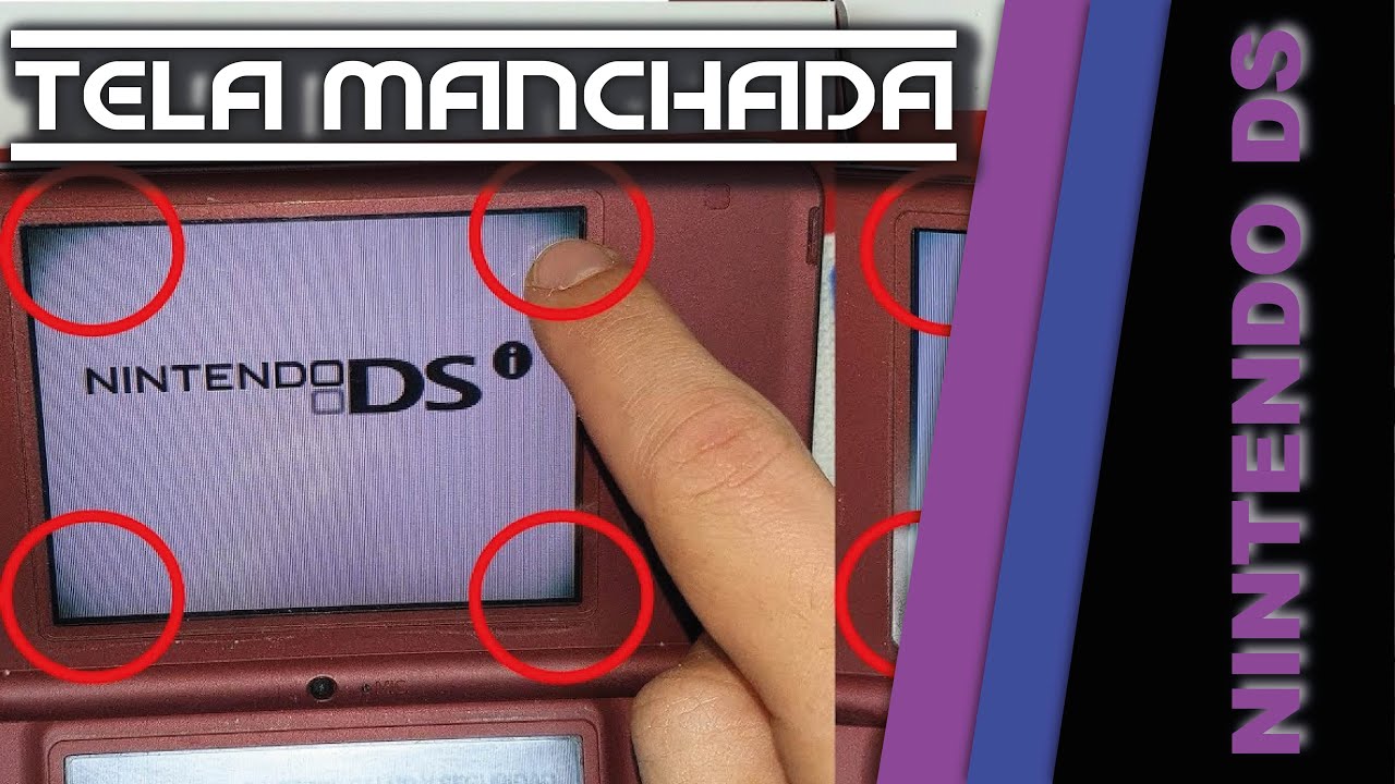 Nintendo DSi XL não liga e tela piscando