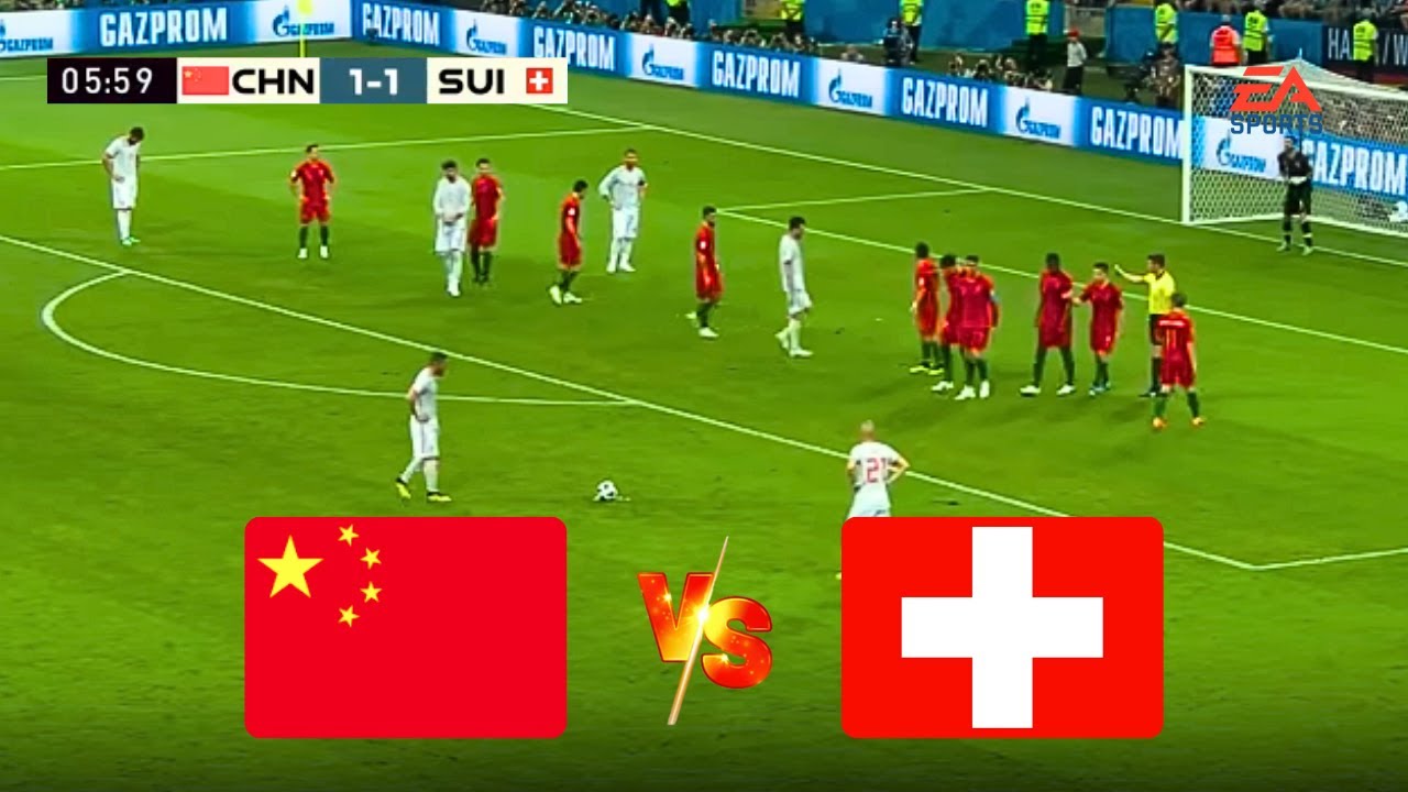 Швейцария против Китая (женская сборная) – Полный матч женского футбола | FIFA23 Ultra HD геймплей