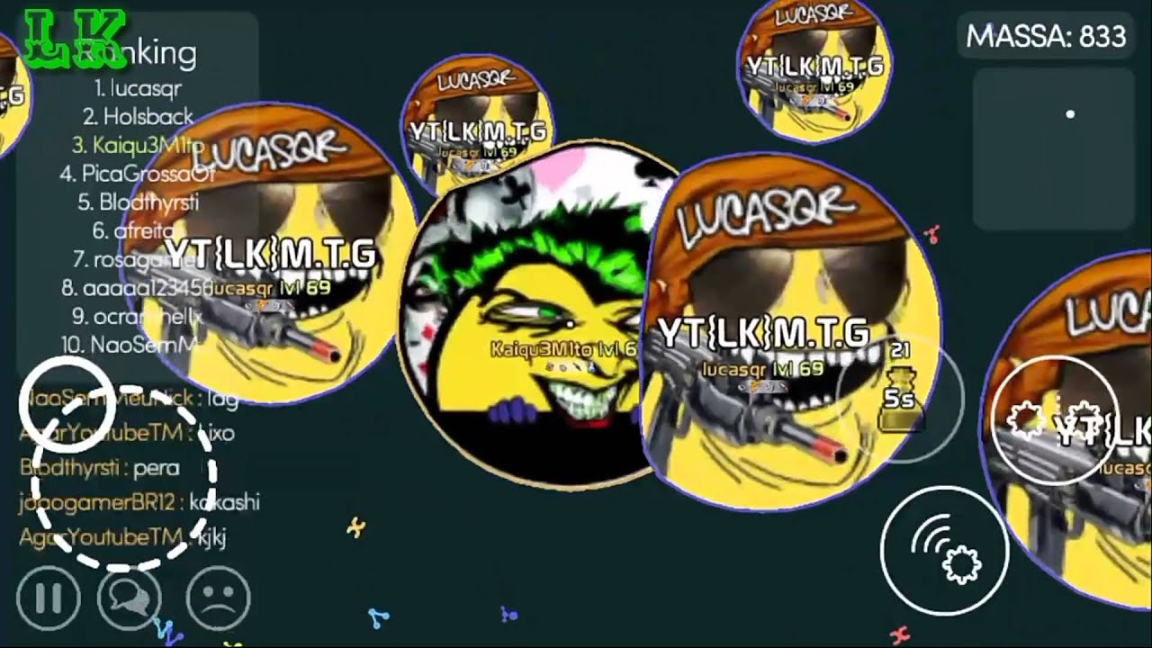 Mitosis - Free for All gameplay - Kaiqu3M1to and Lucasqr