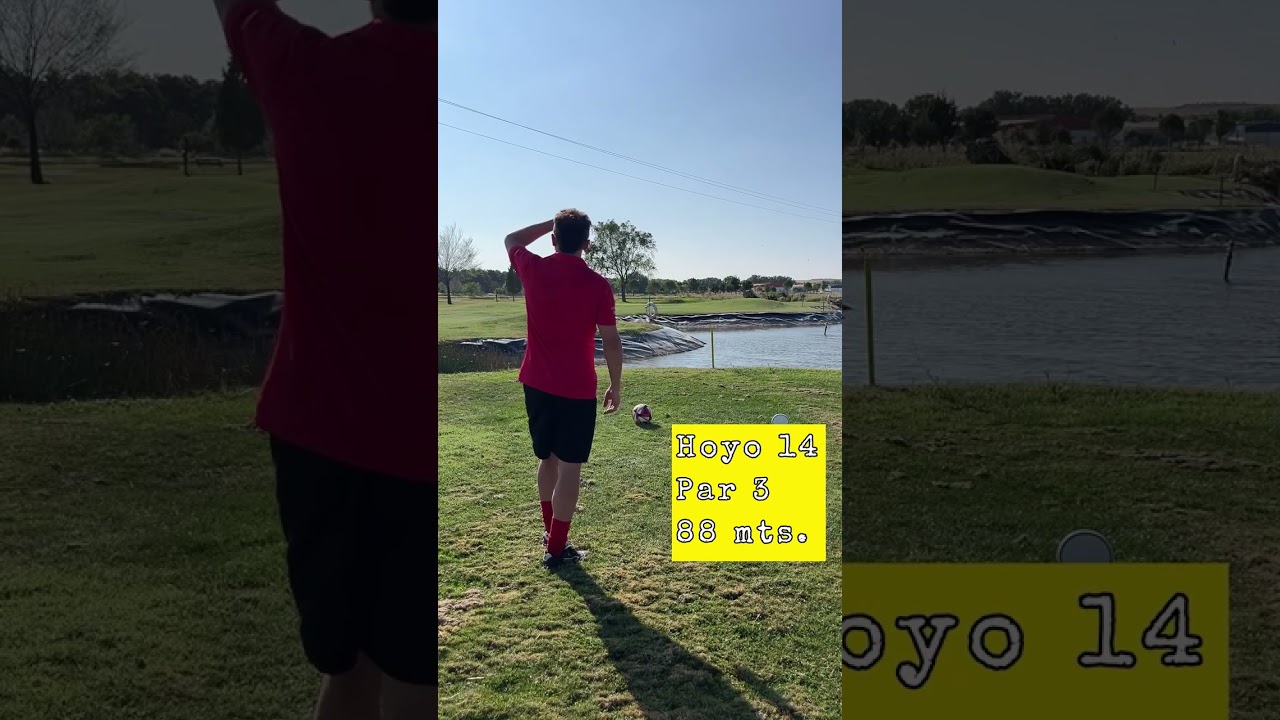 Footgolf en Villa de Cuéllar Campo de Golf. Segovia, España. Agosto 2024.