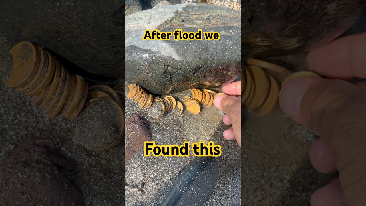 Massive Gold Treasure Found After Flood! 🪙 Hidden Coins Revealed