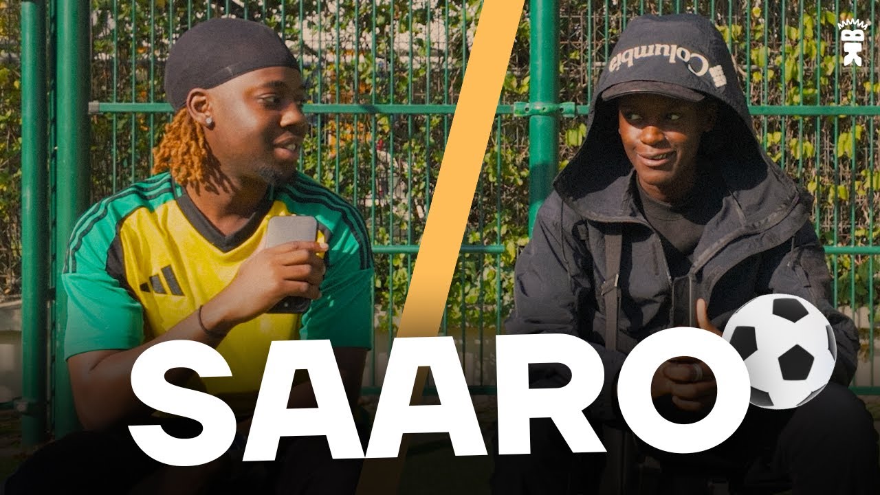 Est-ce que Saaro se débrouille au foot ?  (Interview, premier EP, âge, etc...)