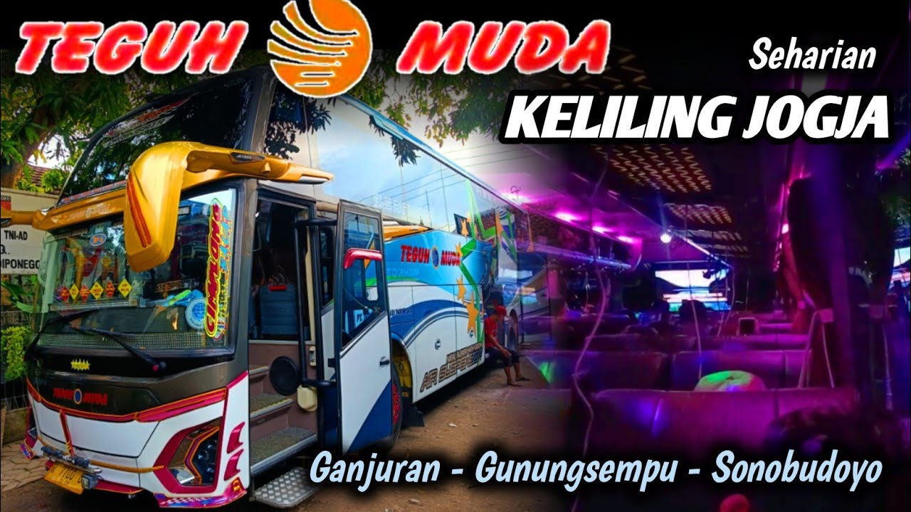 NAIK JETBUS 5 TEGUH MUDA!!! | KELILING JOGJA SEHARIAN (Ganjuran - Gunung Sempu - Museum Sonobudoyo)