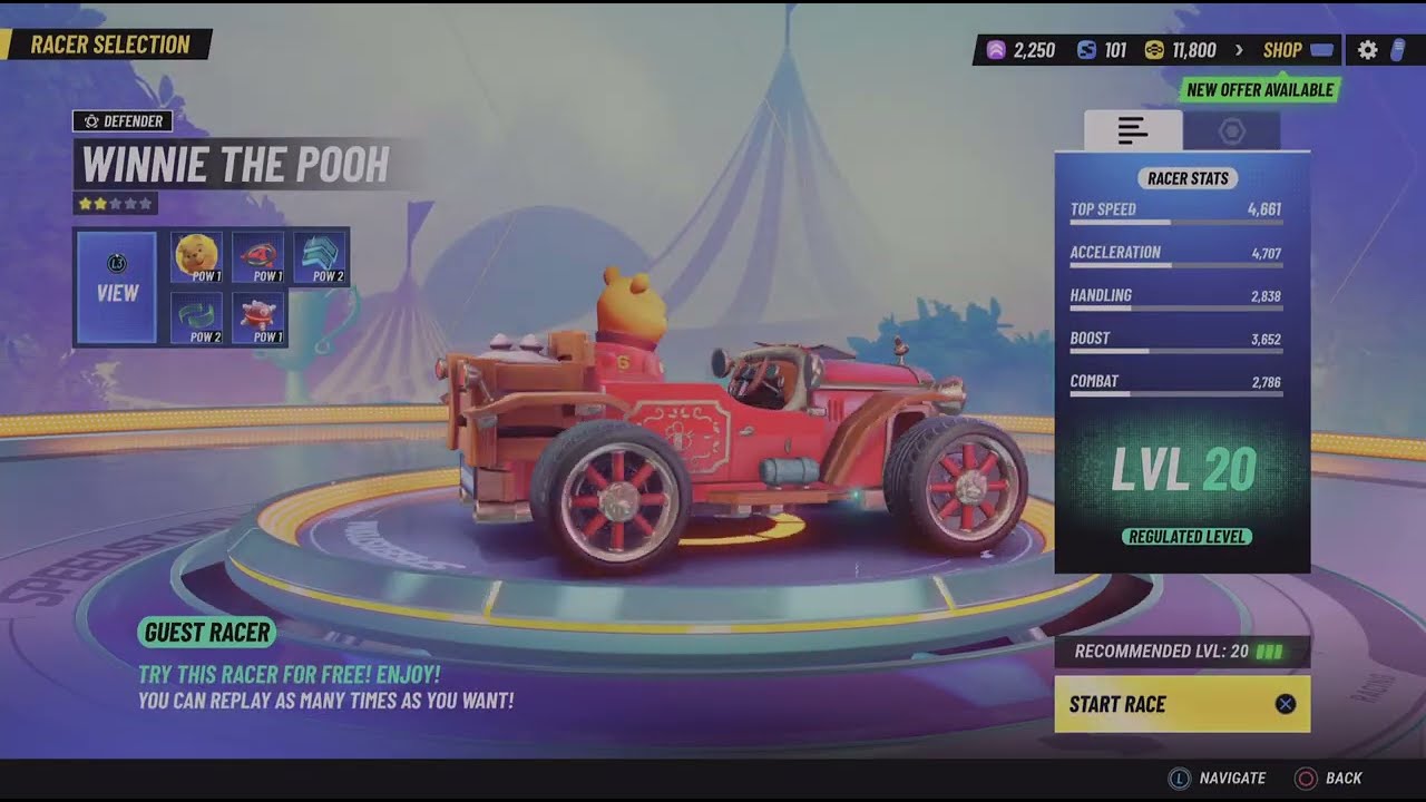 Disney Speedstorm Featuring Winnie The Pooh HD Gameplay - PS5
