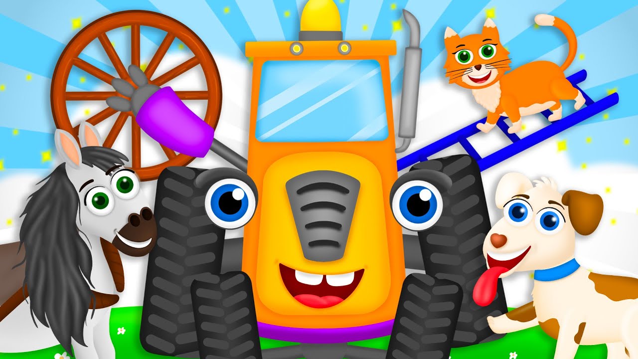 Traktor Zawsze Pomoże &ndash; Piosenki dla Dzieci &ndash; DZIECIĘCE HITY &ndash; Z Miłości do Dzieci