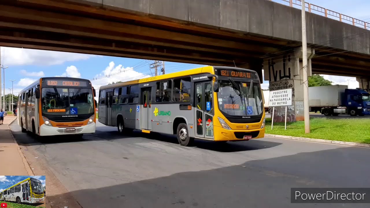 Movimentação de Ônibus na Parada do Park Shopping