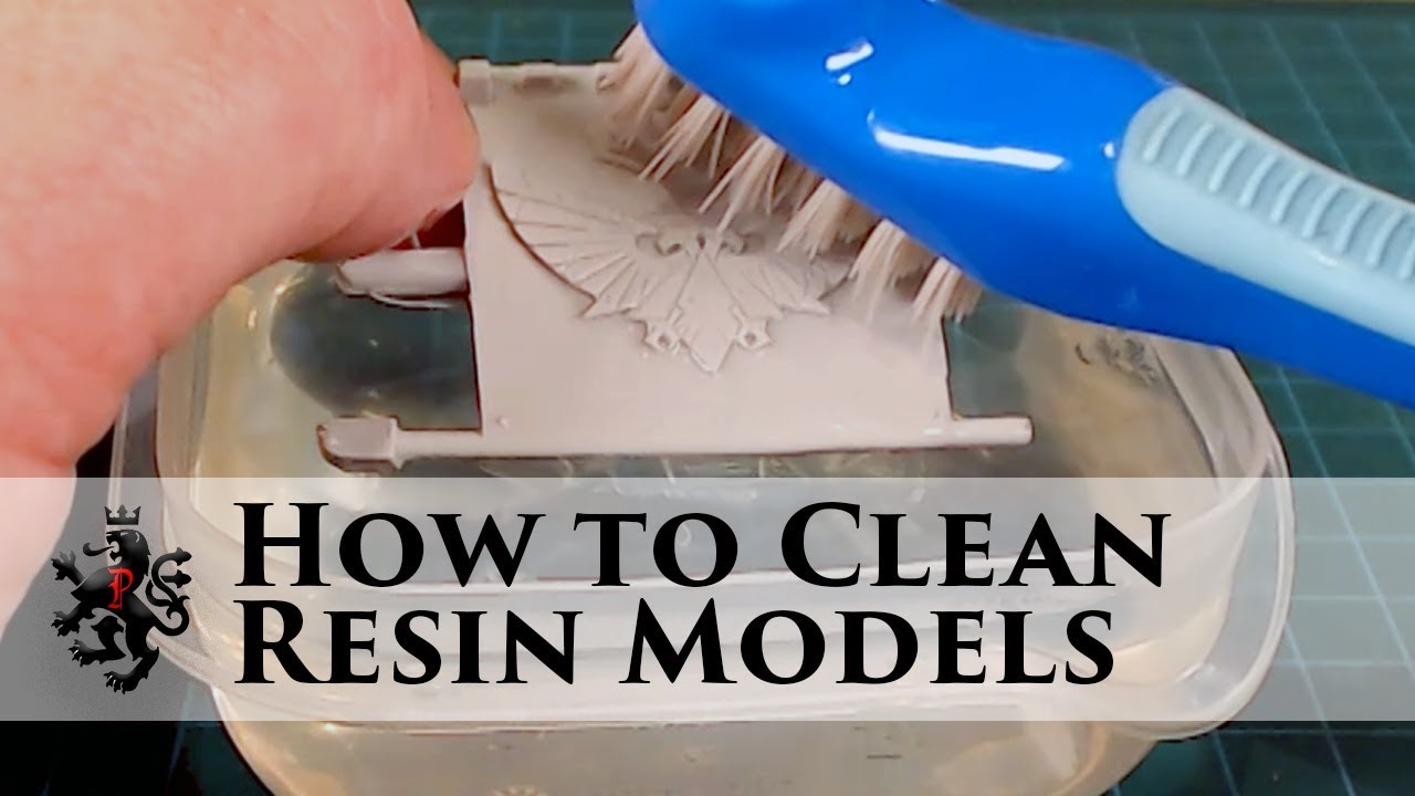 How to Clean Resin Models - Removing Mold Release Agent - Forge World
