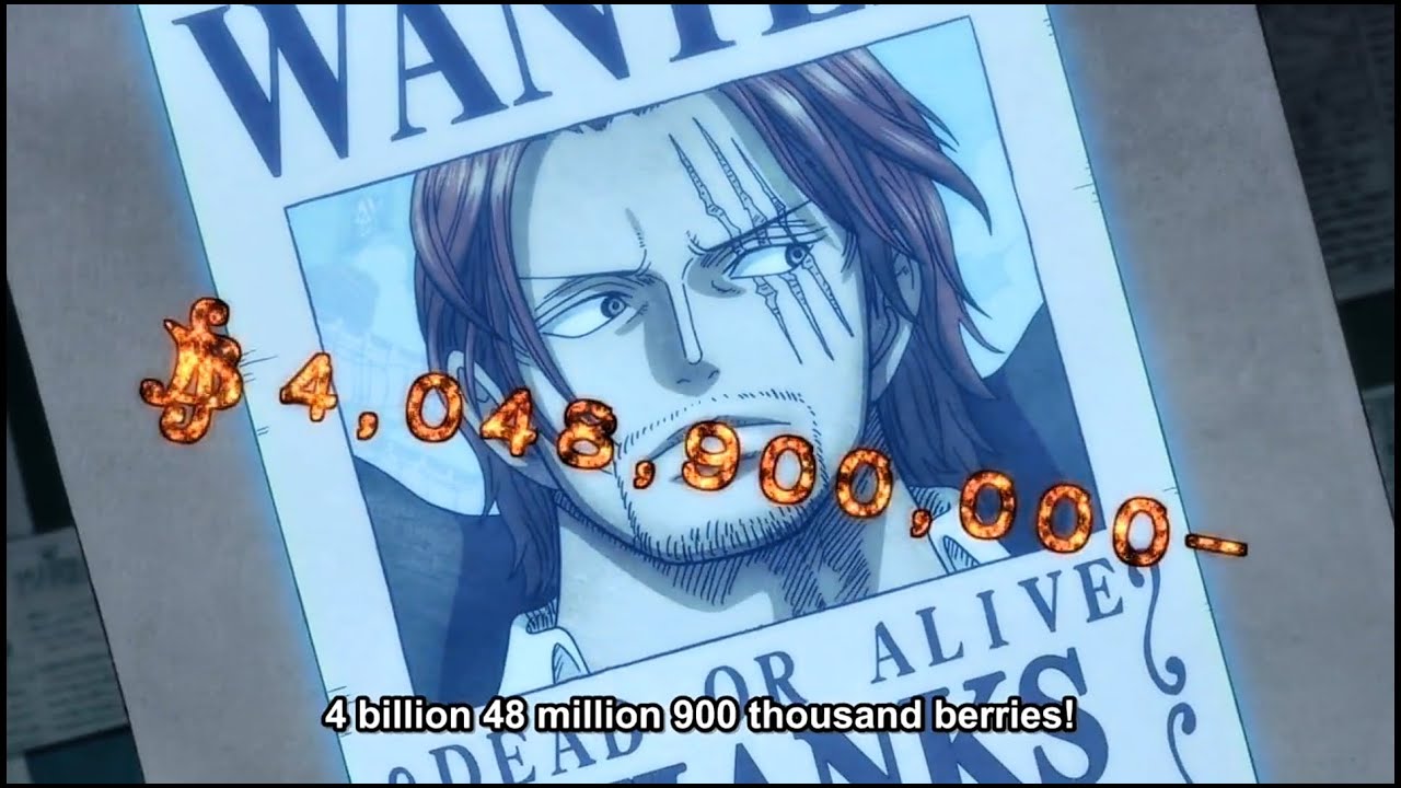 Shanks Bounty Reveal | One Piece | Episode 958 | Anime Clips