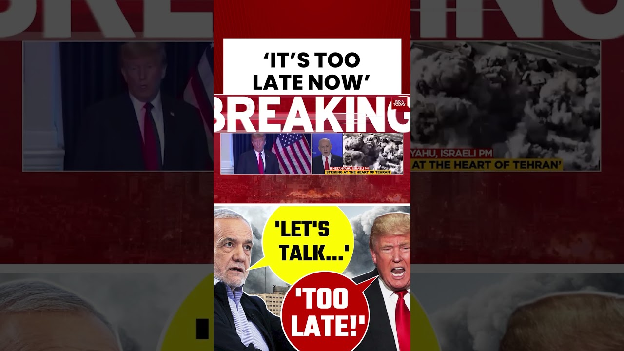 US&ndash;Iran Conflict: Trump Rejects Negotiation Offer #usiranwar #israeliranwar #trump