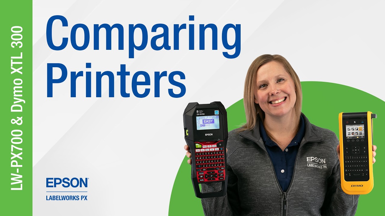 Head-to-Head: Dymo's XTL300 vs. Epson LabelWorks' LW-PX700
