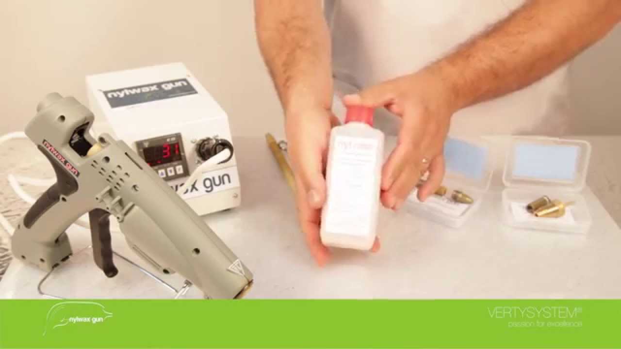 Sistema per l'iniezione di materiali termoplastici | Nylwax Gun VERTYSYSTEM®