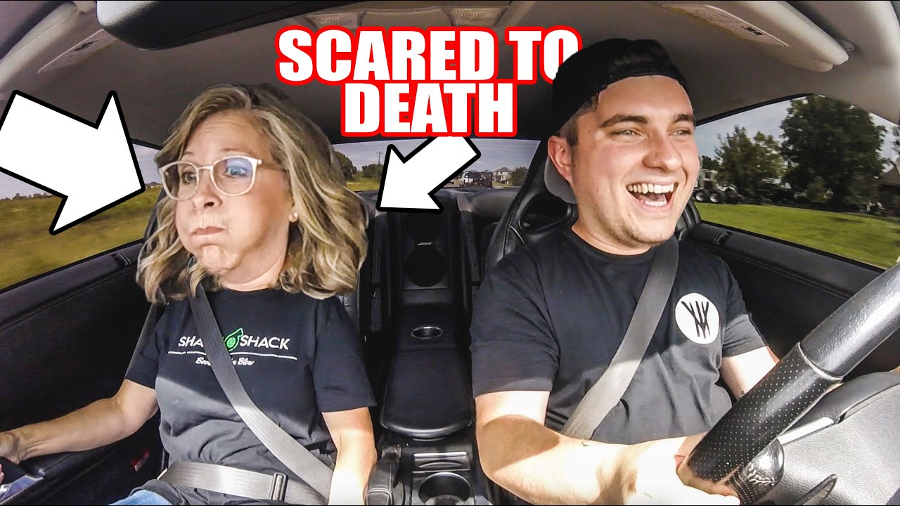 Mother-In-Law Reacts to 700HP GT-R (SCARED THE **** OUT OF HER)