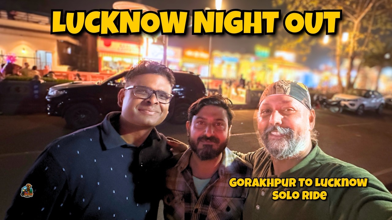 Solo Ride On Purvanchal Expressway | Gorakhpur To Lucknow Night Out 🥳
