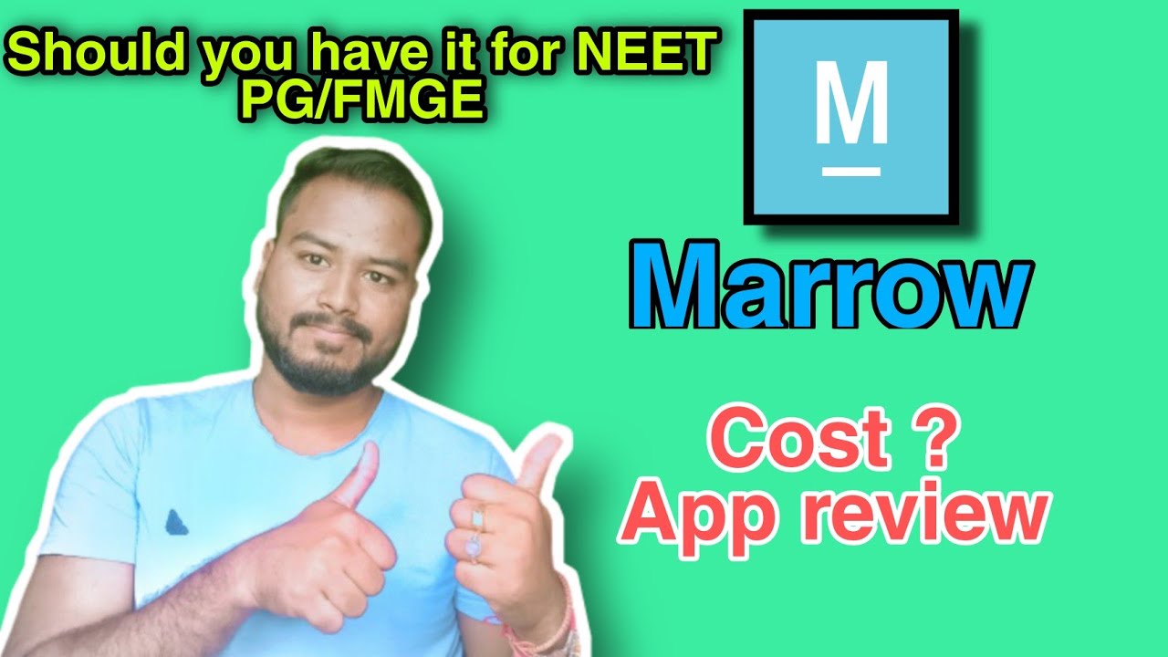 Marrow for NEET PG / NEXT / FMGE || Marrow app review || Marrow edition 5 review || ft. Subham Meher