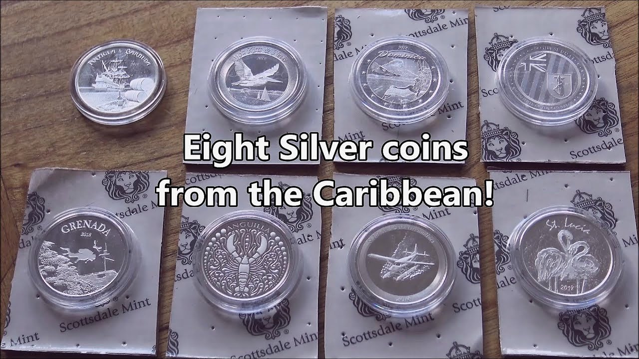 Eight Silver Coins from the Caribbean - IFF #138!
