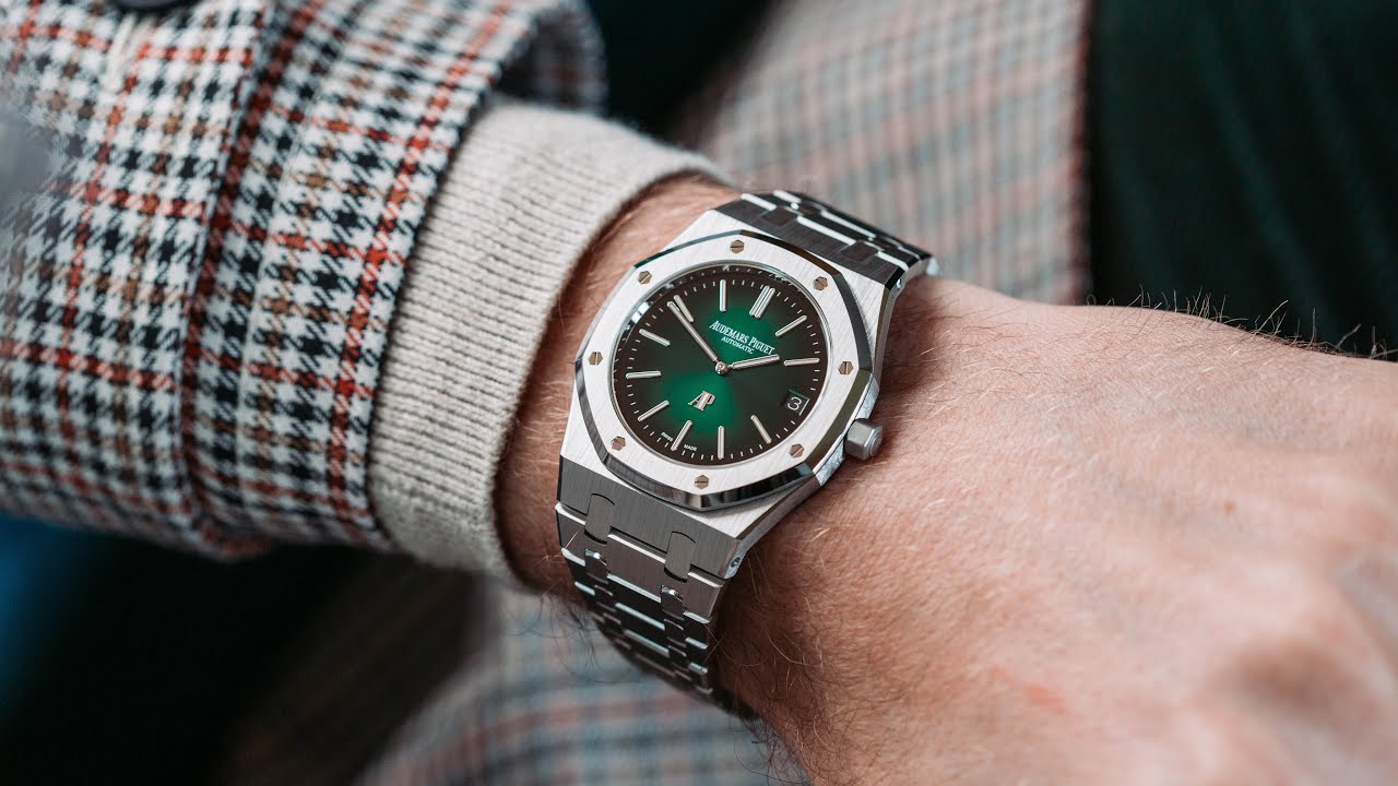 Audemars Piguet | 2021 Royal Oak Extra Thin Jumbo Green | Обзор