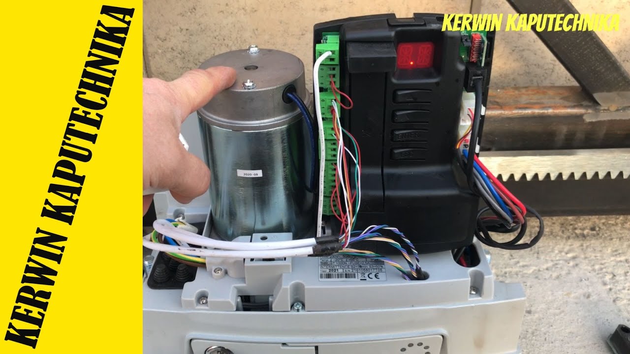 #DITEC NEOS 1000+ ipari #tolókapu (#úszókapu) motor szett felszerelés (telepítés, bekötés), CS12M.