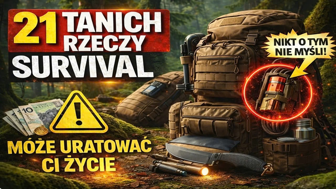 21 Tanich Rzeczy Survival, Kt&oacute;rych Nikt Nie Kupuje &ndash; A Mogą Uratować Życie