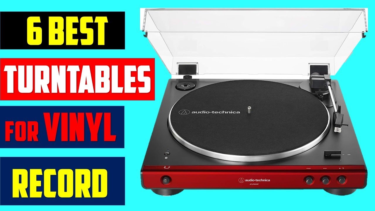 ✅Best Turntables For Vinyl Record | Top 6 Best Vinyl Player With Speakers - Reviews