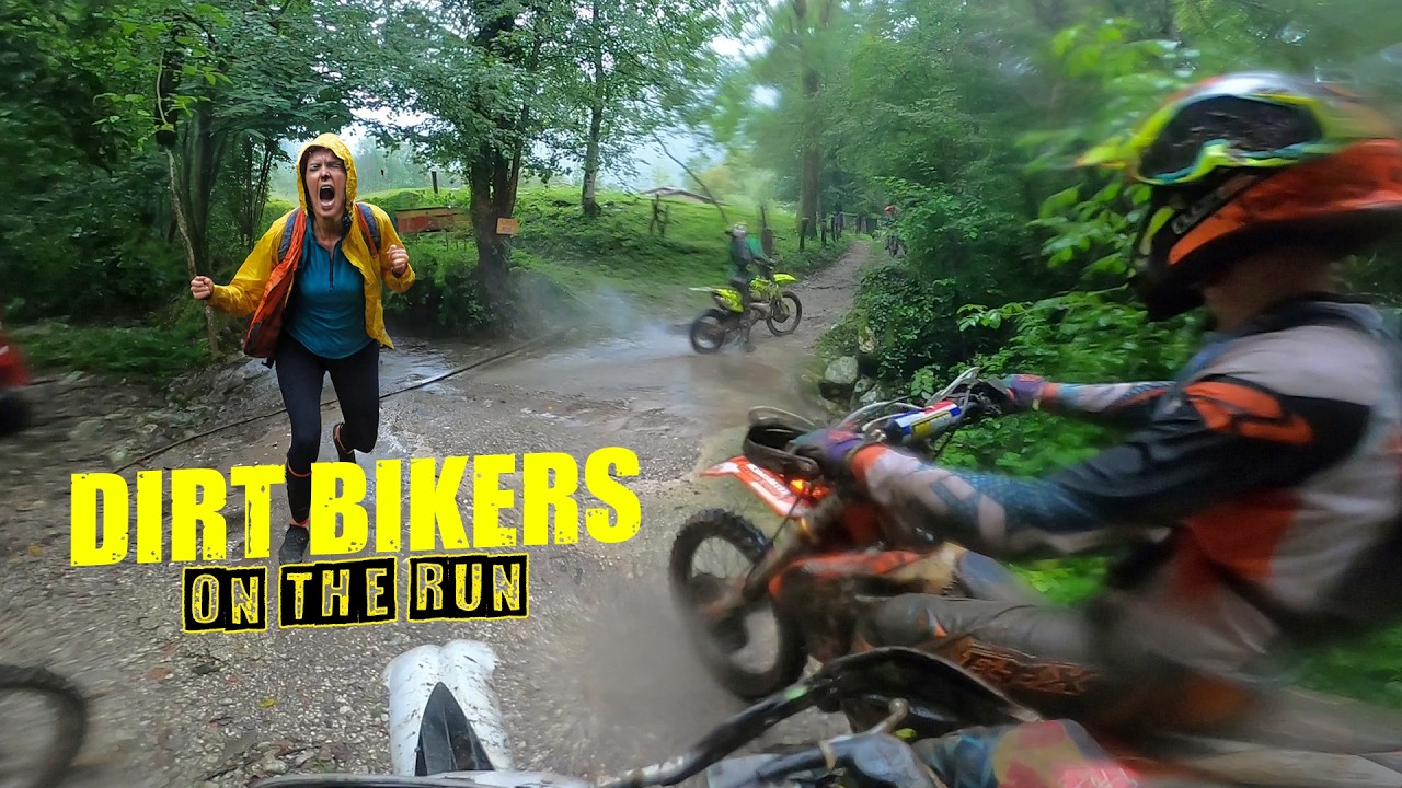Motocross Goons #4 - Dirt Bikers VS Angry World | Stunts & Rain
