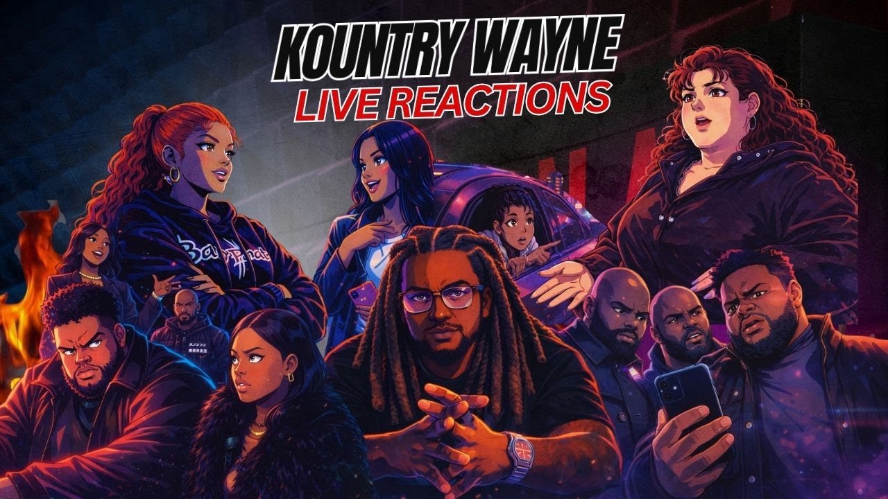 Kountry Wayne live skit reaction my bad yall we back
