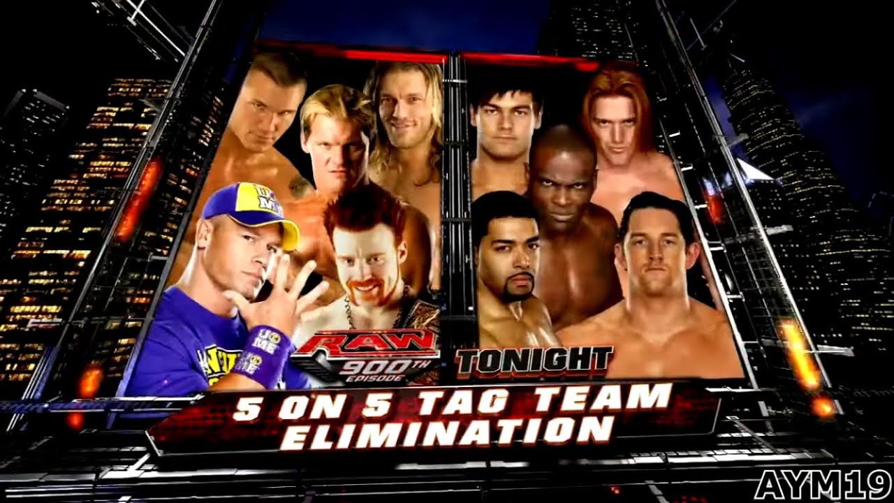 John Cena,Randy Orton,Sheamus,Edge,Chris Jericho vs The Nexus RAW 8/30/2010 Highlights