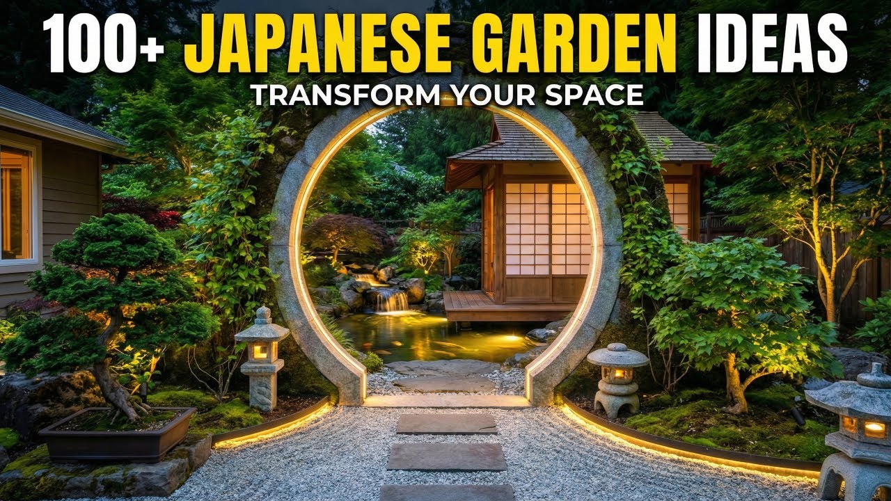 100+ Japanese Garden Ideas 2026: Zen Backyard Landscaping Designs for Peace and Serene Tranquility