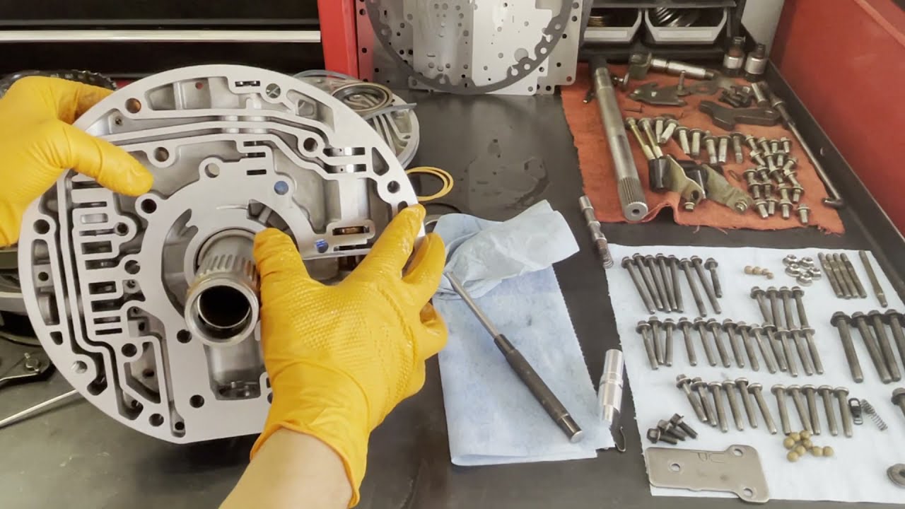 2. Ford 4R100 Rebuild - Front Pump Assembly