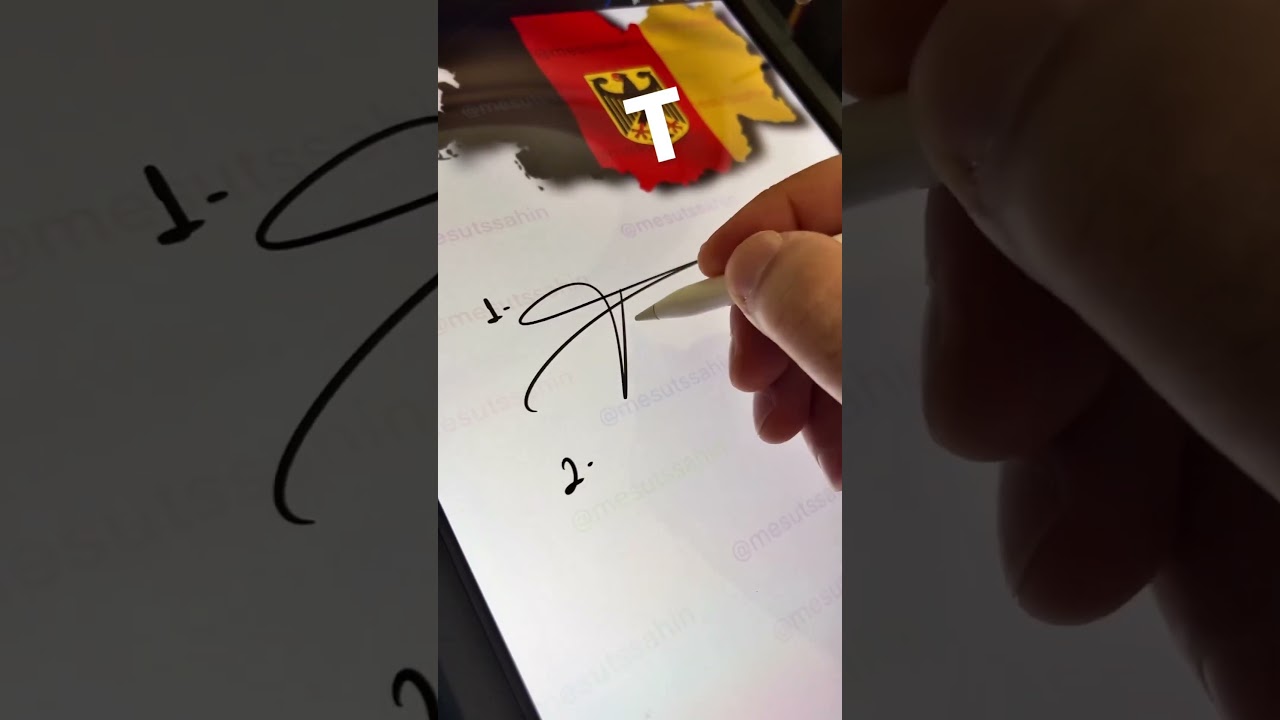 #T Letter T Signature examples&hellip;