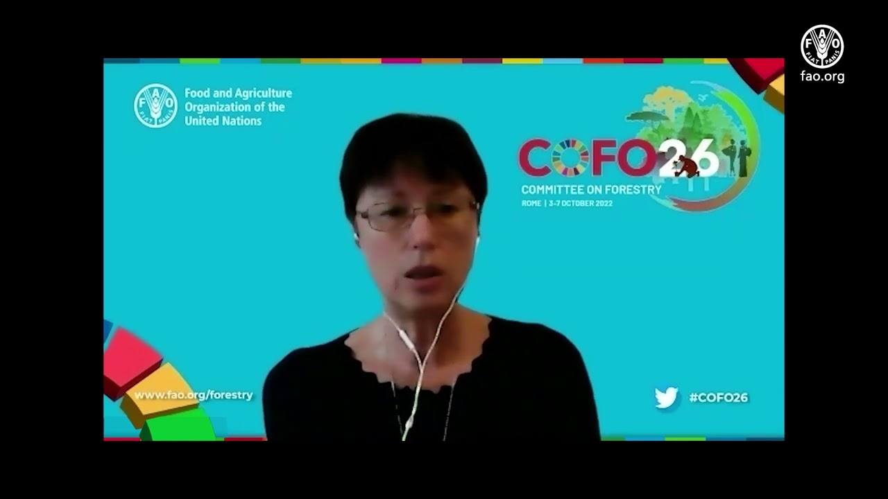 European Forestry Commission Chairperson Liubov Poliakova reports on EFC achievements of 2021-2022.