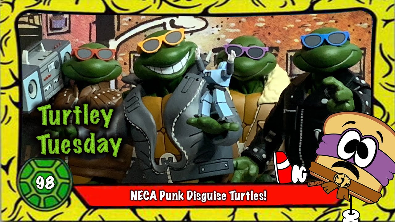 Punk Disguise Turtle Pack! NECA Haulathon 2024!