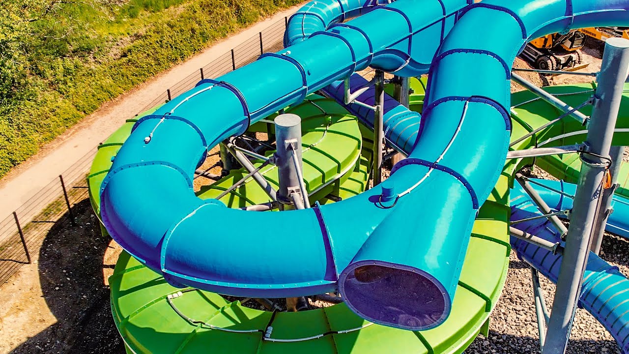 Fake Slide - Fast Waterslide [NEW 2022] Uris at Schwaketenbad