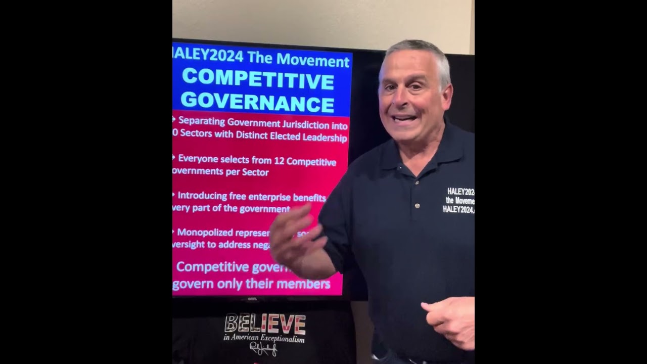 An overview of the Reforms: Competitive Governance 