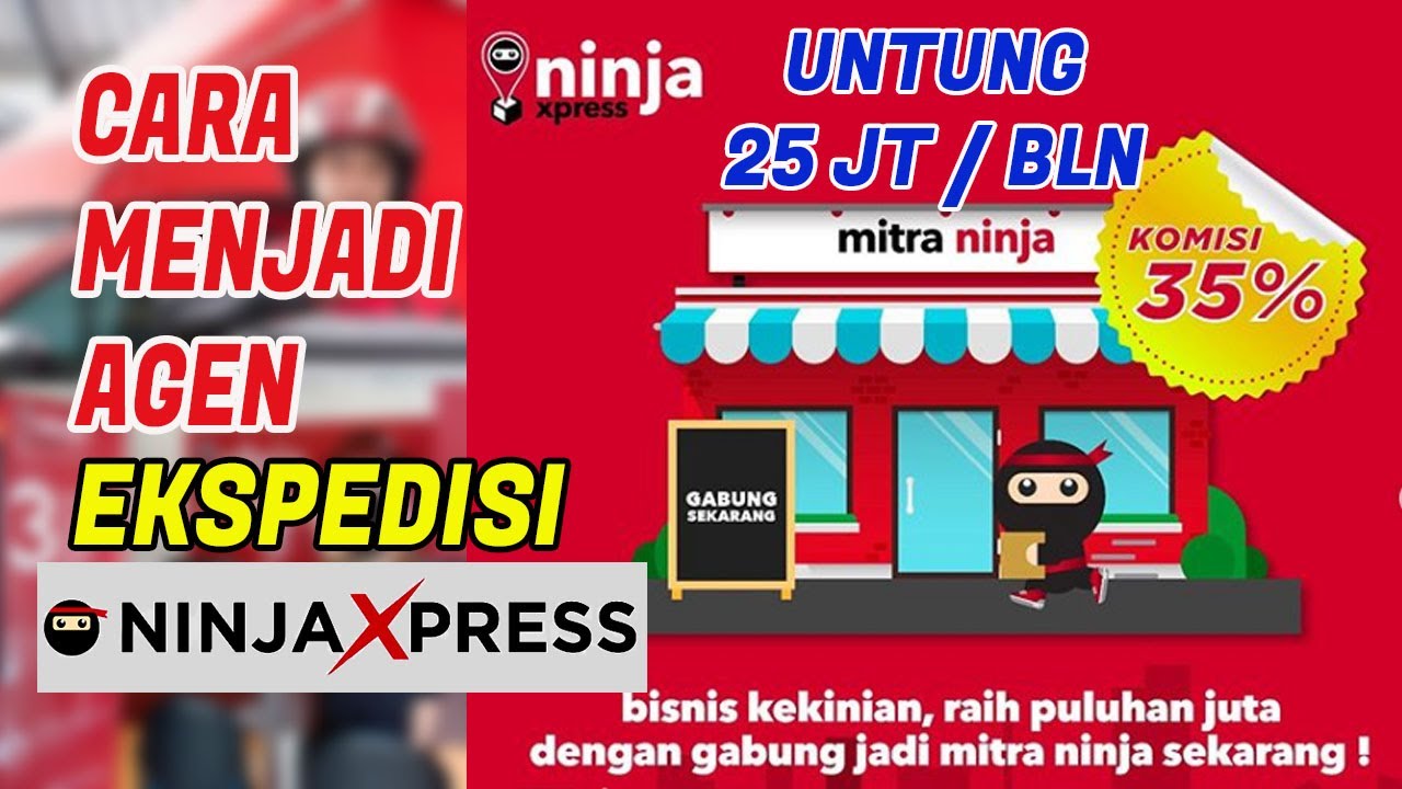 cara menjadi agen ekspedisi ninja express | ide bisnis agen ekspedisi ninja express