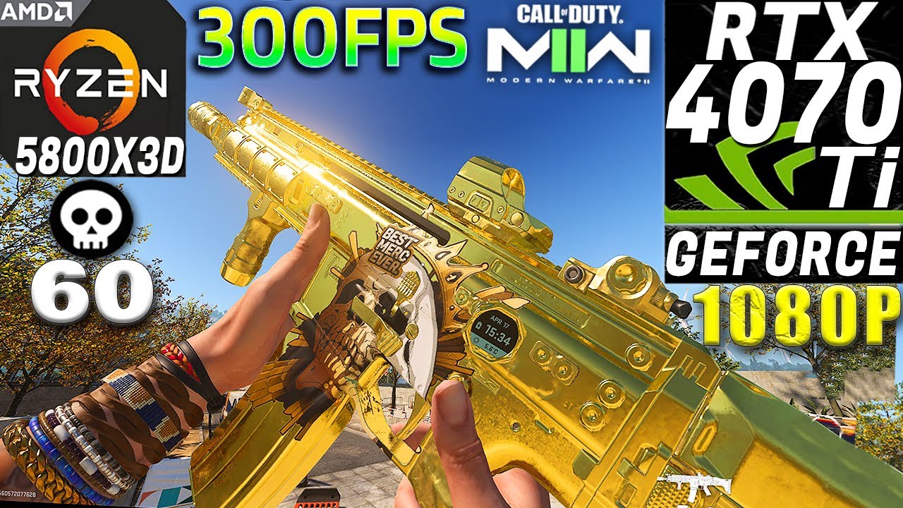 COD: MW2 - Season 3 | RTX 4070Ti + R7 5800X3D - 1080p | Competitive Settings