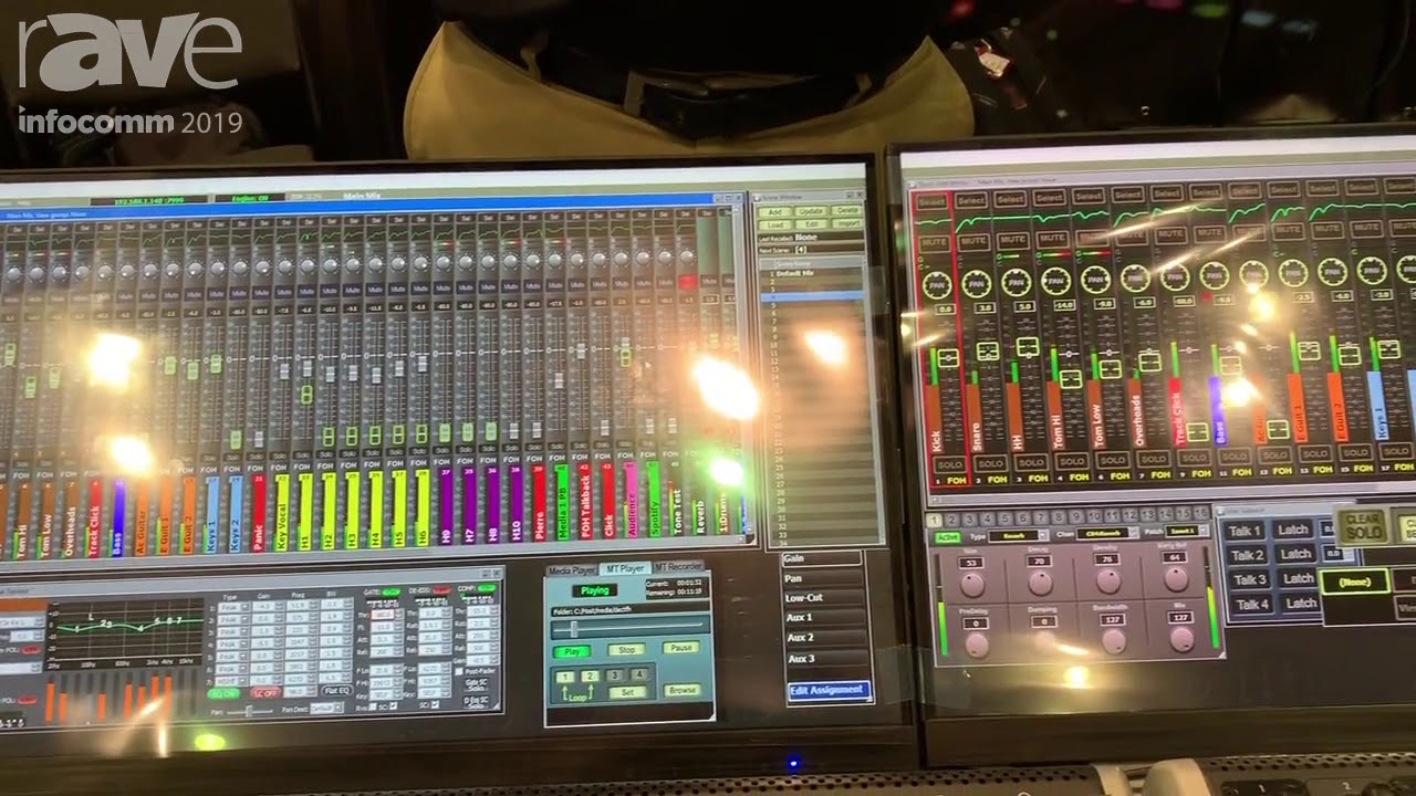 InfoComm 2019: Audio Mixing Platform Talks Amp Mix, a DSP Software Audio Mixer Using AES67 or Dante