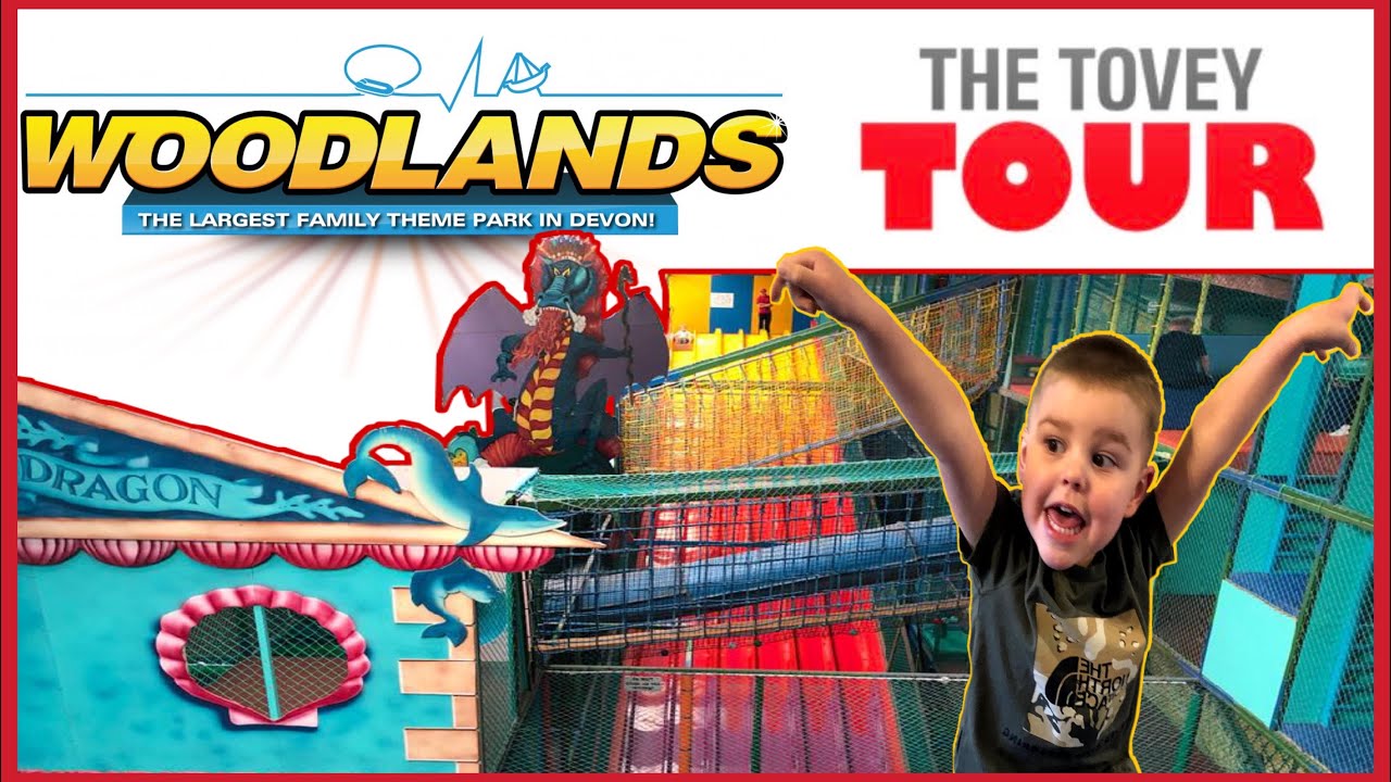 WOODLANDS THEME PARK DEVON | BIGGEST INDOOR PLAY AREA IN THE UK | RIDES AND DROP SLIDES