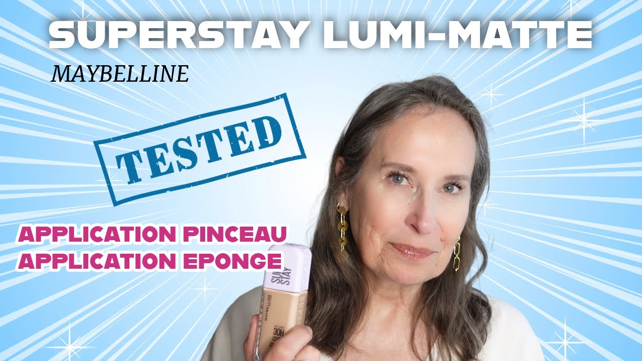 Le nouveau fond de teint Maybelline Lumi Matte - test et avis