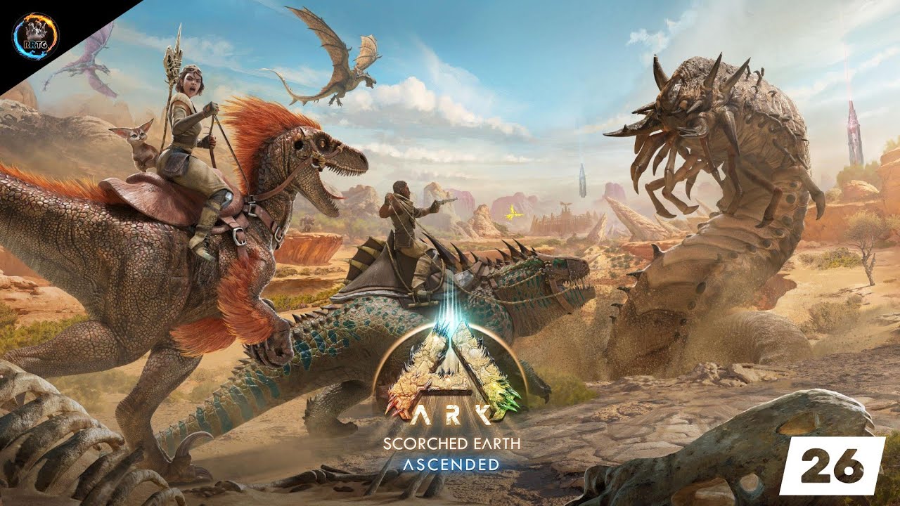 🔴ஜுராசிக் ARK SURVIVAL ASCENDED Scorched Earth Part - 26 | தமிழ்@TickTick-G@tamilfamilygaming
