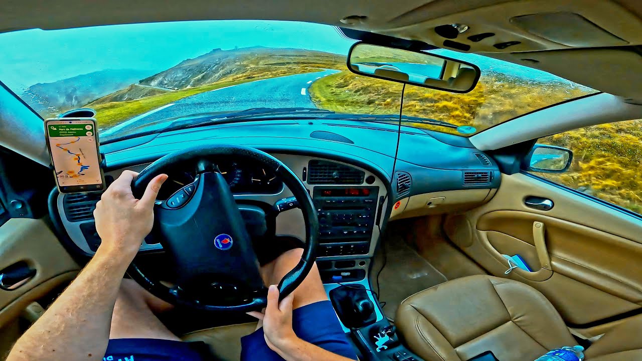 POV Driving - Col de Pailhères - (Saab 9-5 Aero)