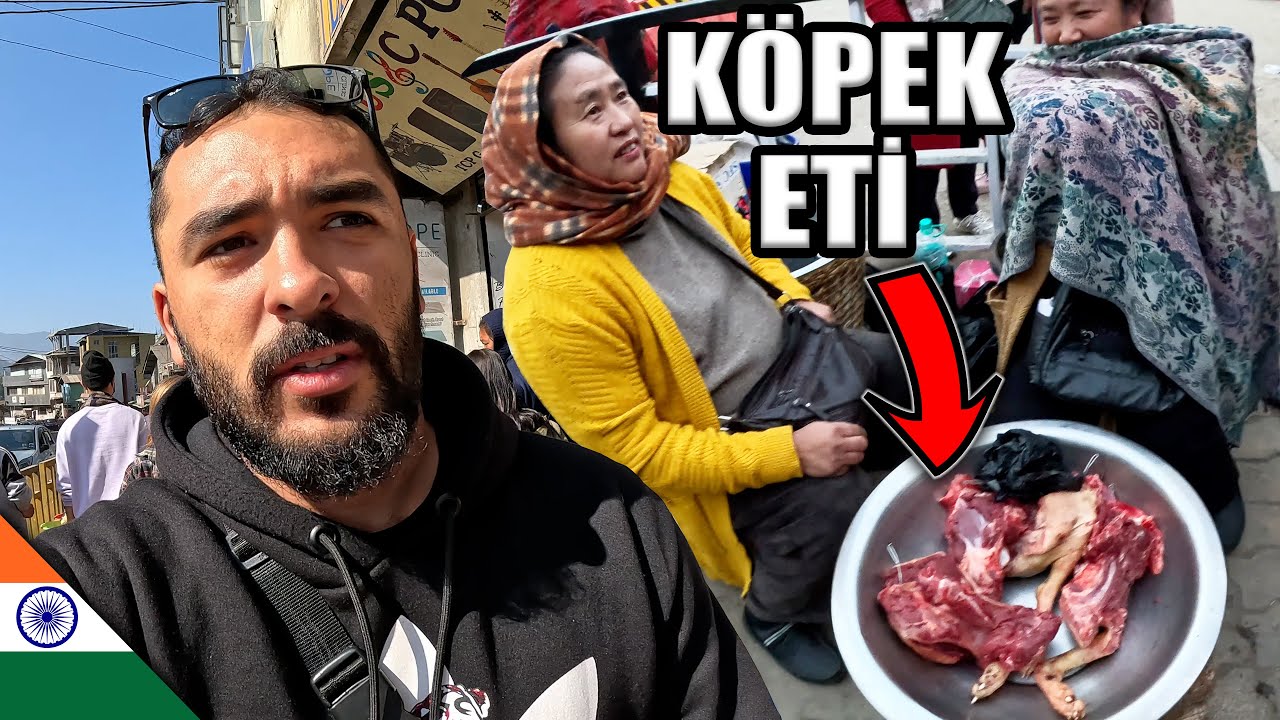 Уличный рынок древних тюрков, которые едят собак (нагов) 🇮🇳 ~584