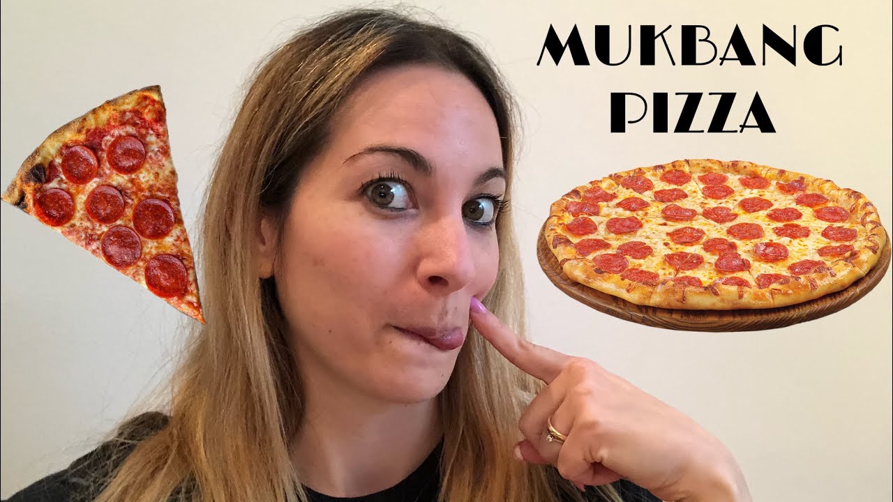 MUKBANG PIZZA 🍕 EATING SHOW - MissLila001