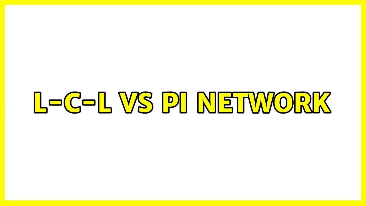 L-C-L vs Pi network