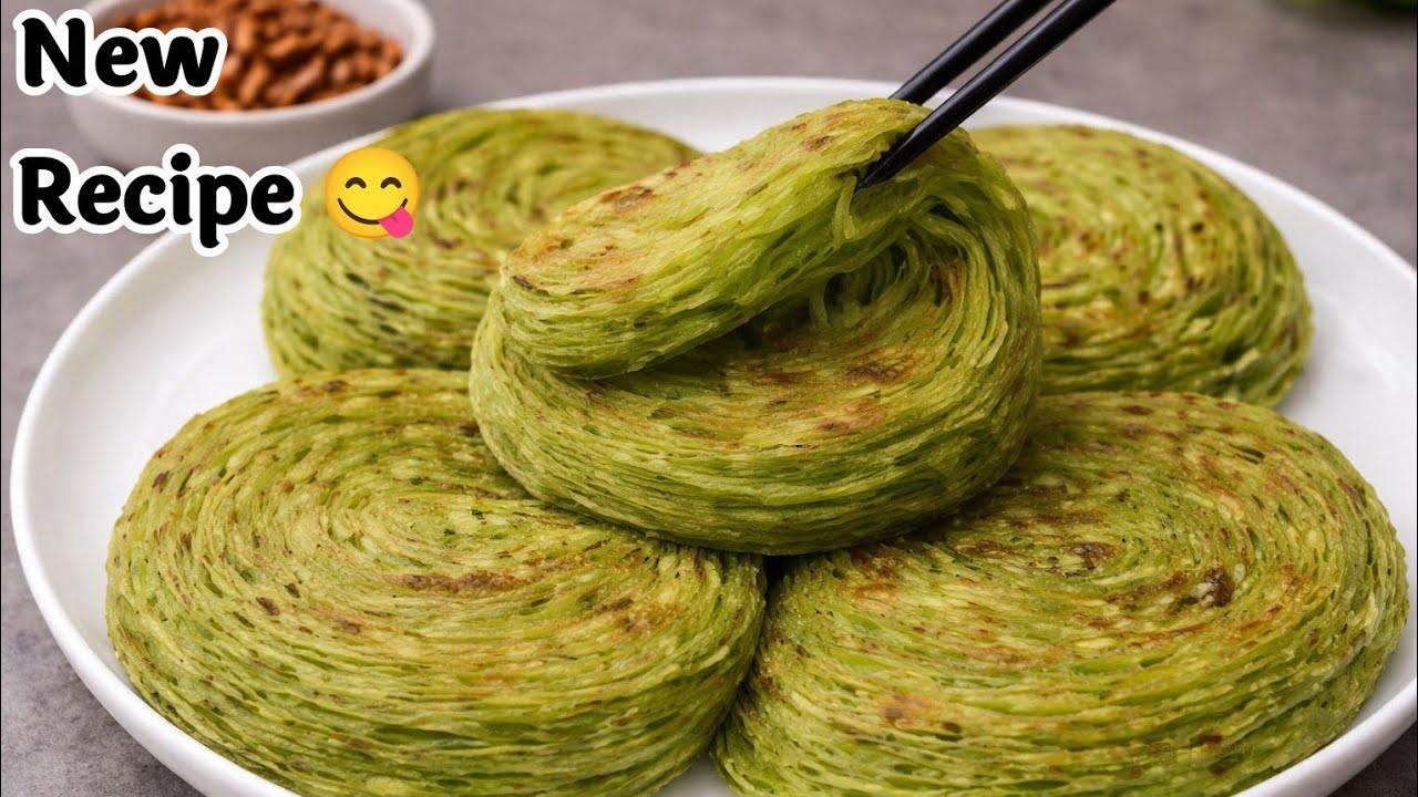सच में पालक न खाने वाले भी रोज़ किलो किलो पालक ख़रीदेंगे पराठा खाकर 😋| palak laccha paratha रेसिपी😍