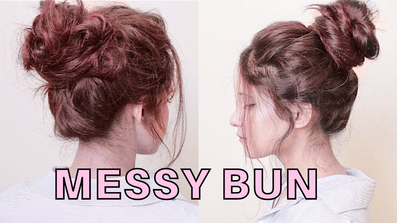 5 Easy Everyday Messy Bun, Braided Hairstyles, Long & Short hair 2020 | Anukriti Lamaniya