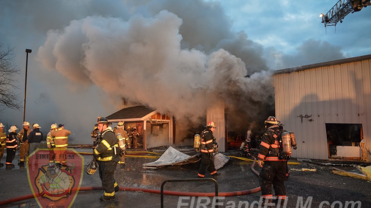Commercial Building Fire - Hegins, PA - 01/28/2017